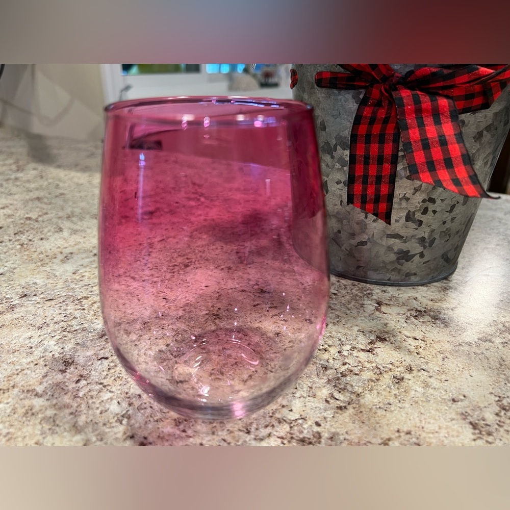 Brand New-Ombré Stemless Wine Glass